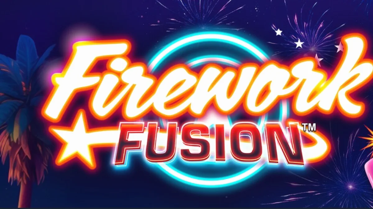 Isang makulay na beachside carnival theme sa Firework Fusion slot